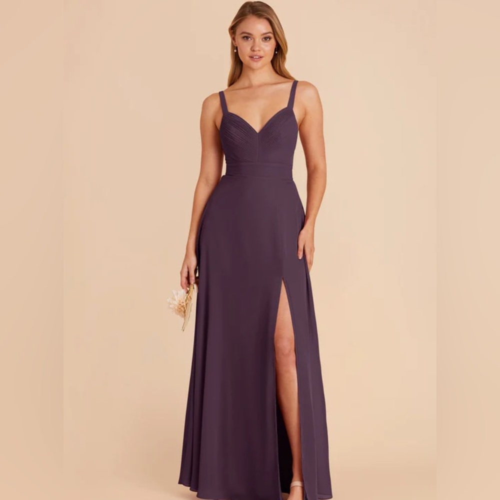 Birds Grey Plum dress